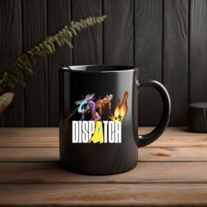 Dispatch Game 2025 Mug – Bold Retro New-Year Edition