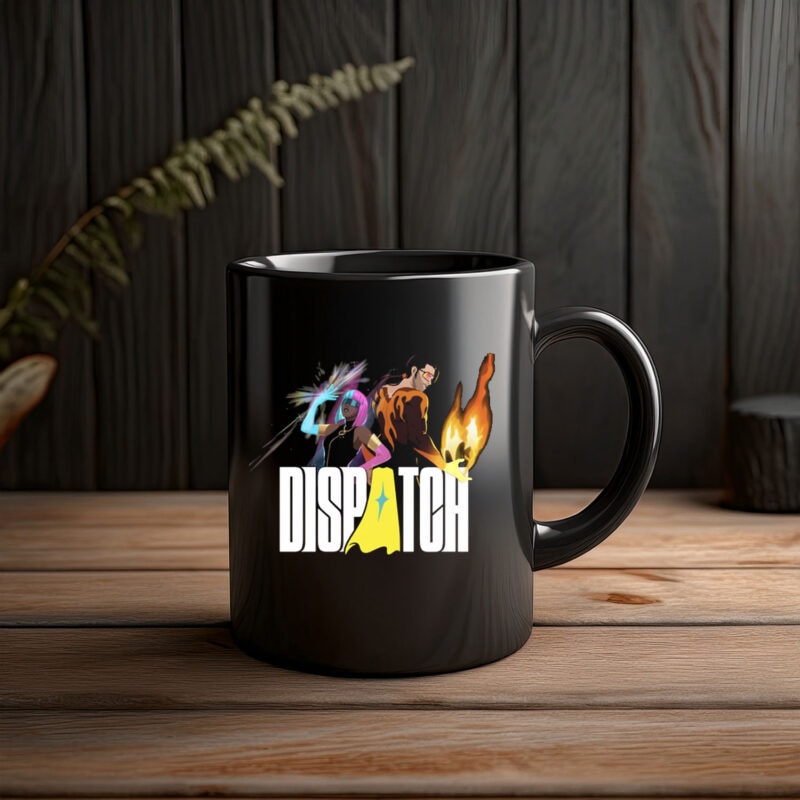 Dispatch Game 2025 Mug – Bold Retro New-Year Edition