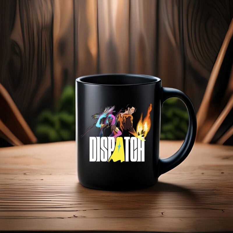 Dispatch Game 2025 Mug – Bold Retro New-Year Edition