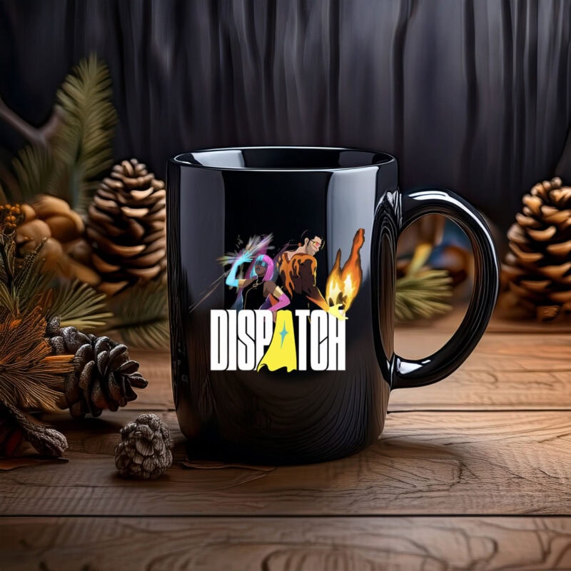 Dispatch Game 2025 Mug – Bold Retro New-Year Edition