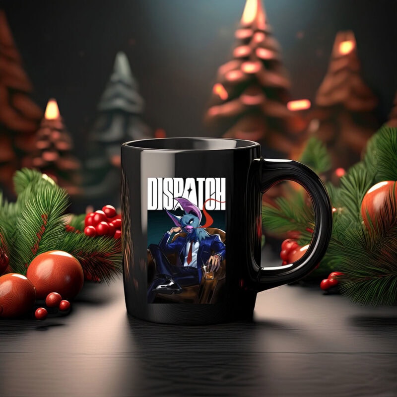 Dispatch Game 2025 Mug – New Year Retro Edition