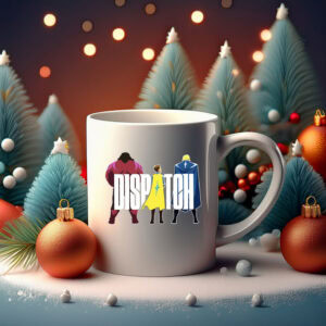 Dispatch Game 2025 Mug – Retro New-Year Edition