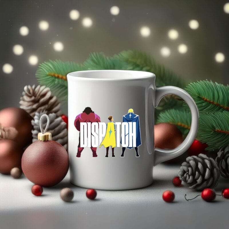 Dispatch Game 2025 Mug – Retro New-Year Edition