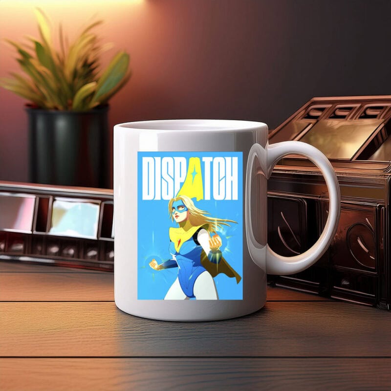 Dispatch Game Blonde Blazer Mug