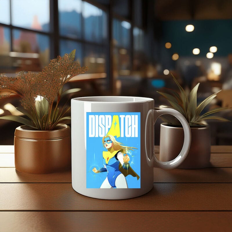 Dispatch Game Blonde Blazer Mug