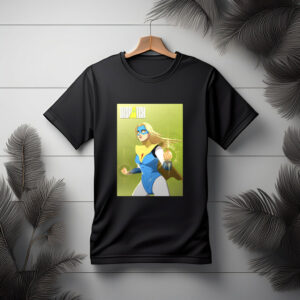 Dispatch Game Blonde Blazer Superheroine Tee