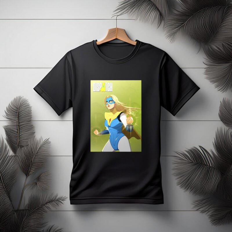 Dispatch Game Blonde Blazer Superheroine Tee
