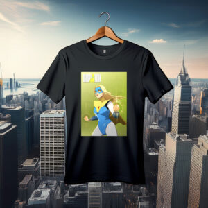 Dispatch Game Blonde Blazer Superheroine Tee