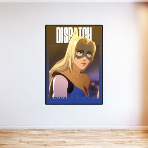 Dispatch Game Character Blonde Blazer Poster