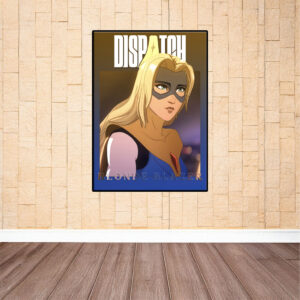 Dispatch Game Character Blonde Blazer Poster