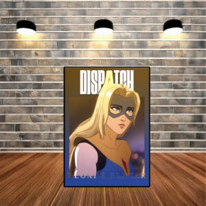 Dispatch Game Character Blonde Blazer Poster