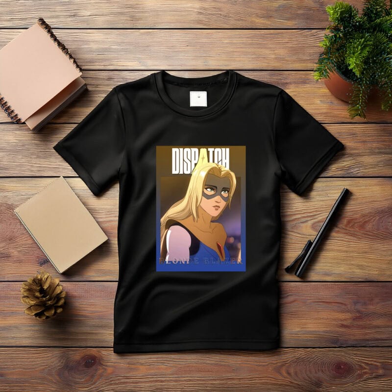 Dispatch Game Character Blonde Blazer Shirt