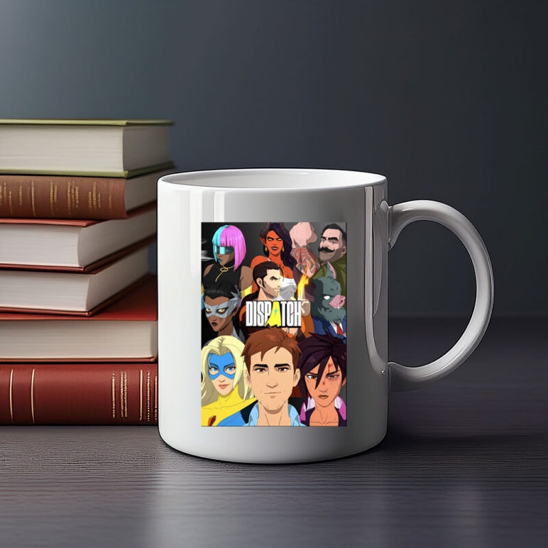 Dispatch Game Character Group Portrait Mug