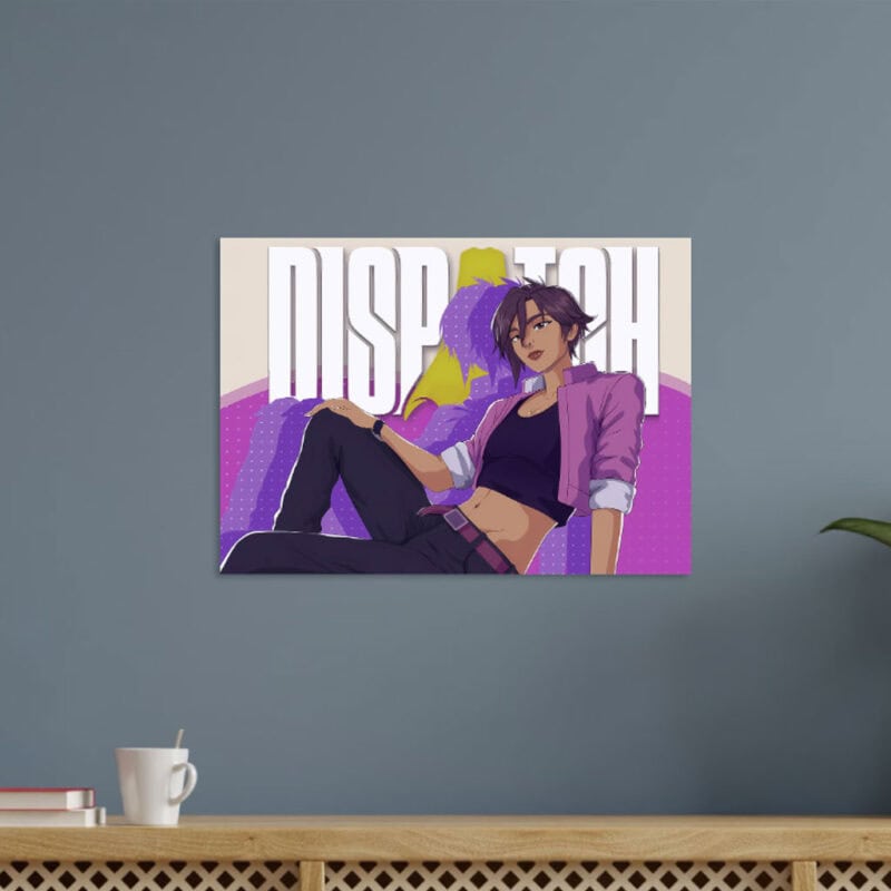 Dispatch Game Character Invisigal Poster