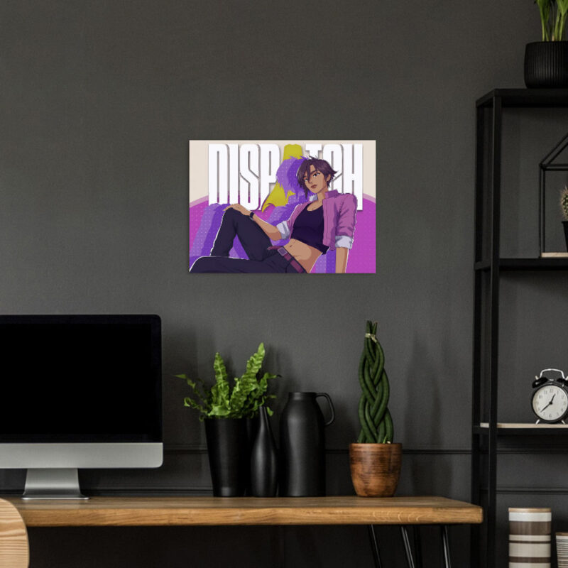 Dispatch Game Character Invisigal Poster