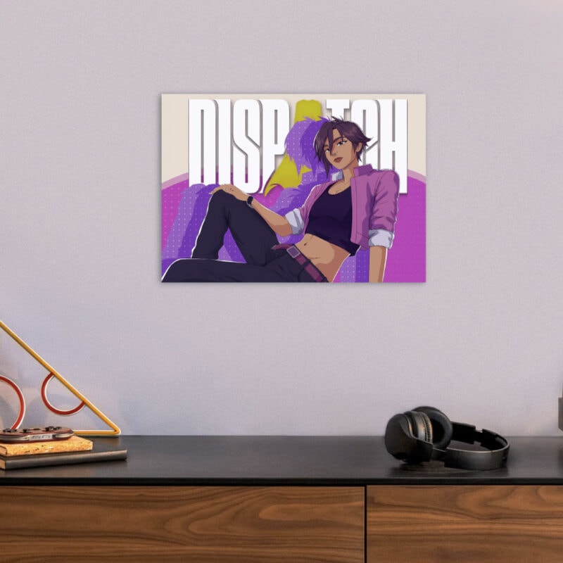 Dispatch Game Character Invisigal Poster