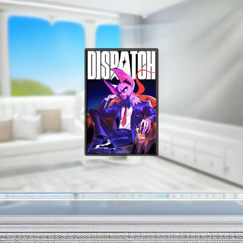 Dispatch Game Character Sonar Poster