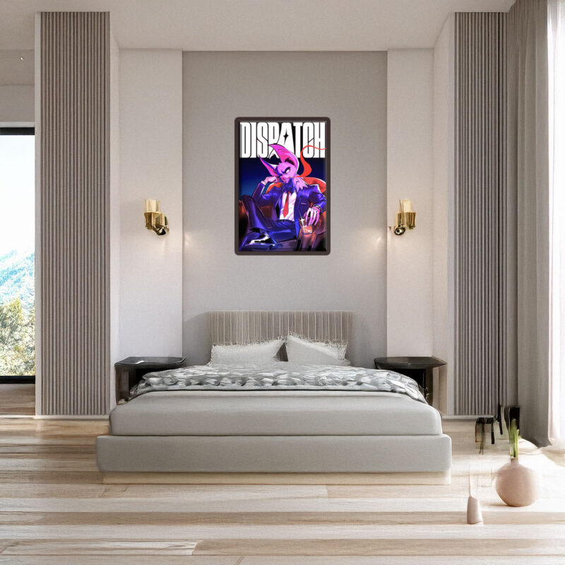 Dispatch Game Character Sonar Poster