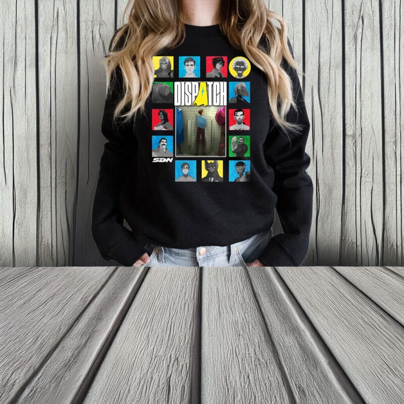 Dispatch Game Characters Sweatshirt T-Shirt