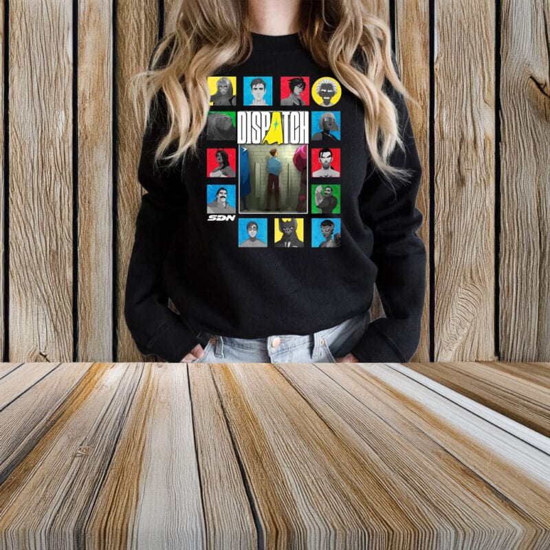 Dispatch Game Characters Sweatshirt T-Shirt