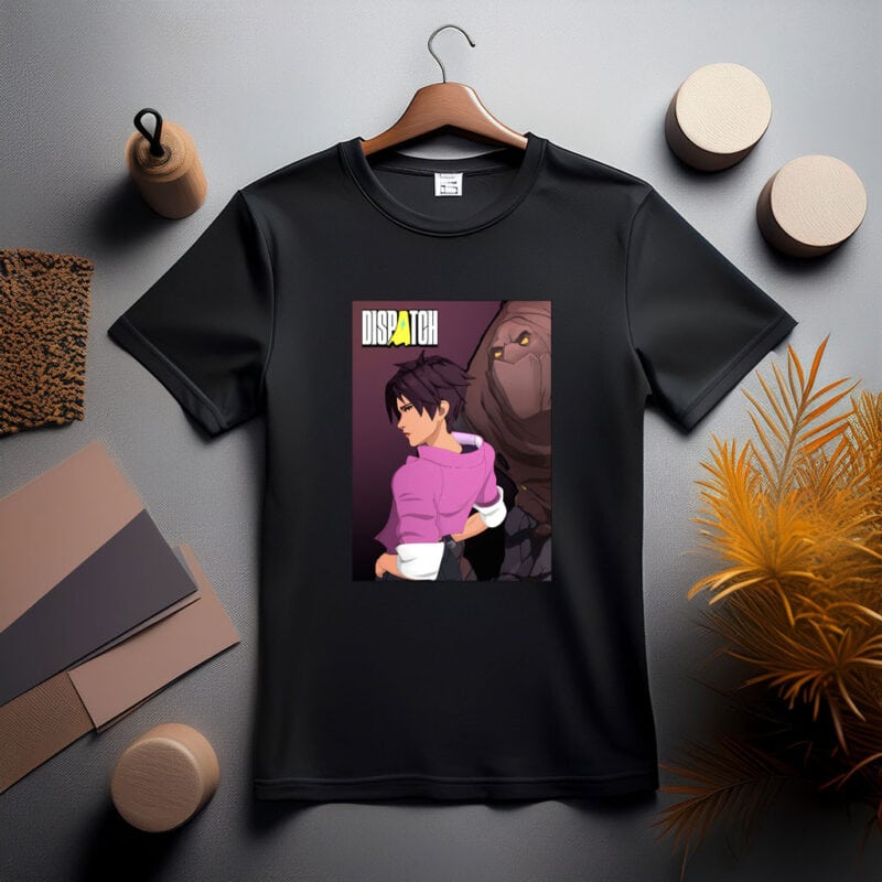 Dispatch Game Invisigal and Golem Shirt