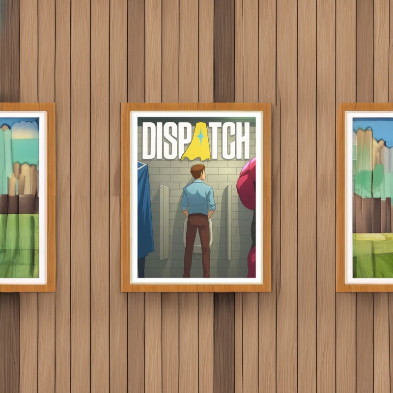 Dispatch Game Superhero Poster
