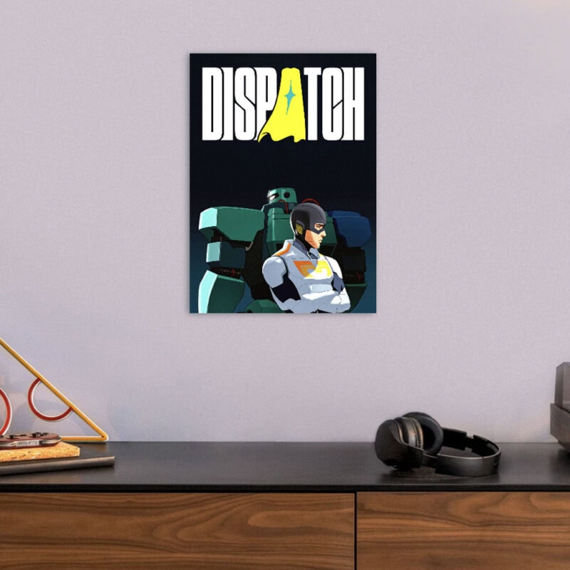 Dispatch Hero and Robot Team Poster