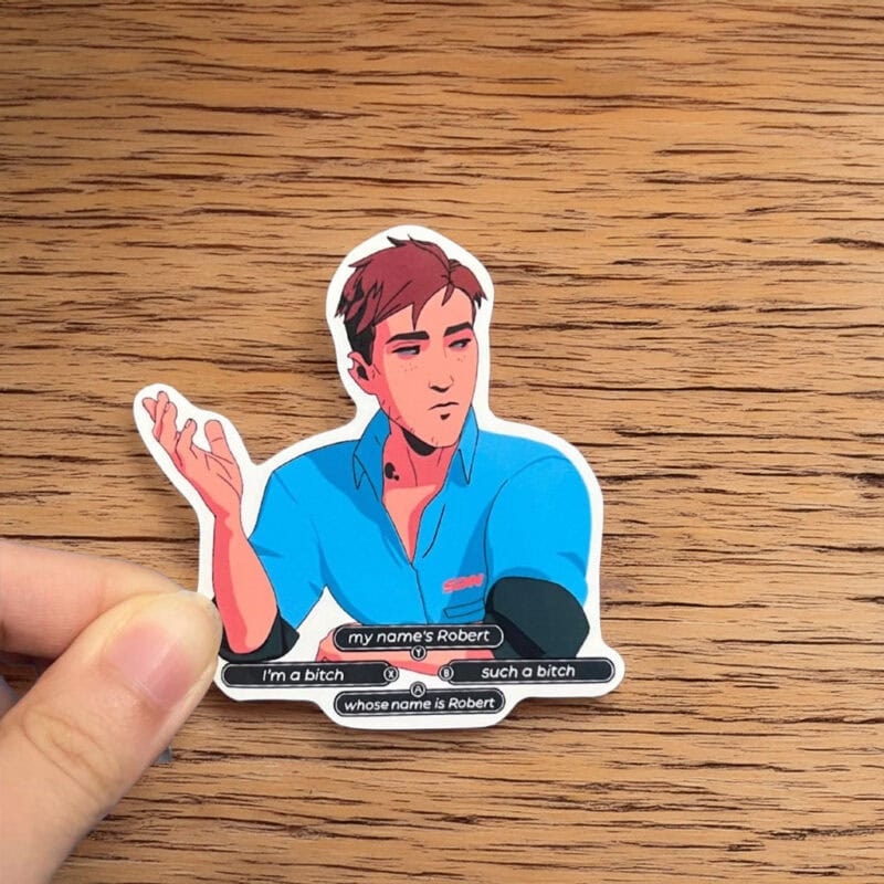 Dispatch I'm a Bitch My Names Robert Sticker