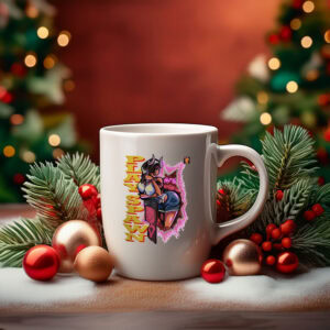 Dispatch Inspired Illustrated Retro Mug – Vintage Character Art Edition