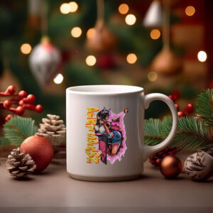 Dispatch Inspired Illustrated Retro Mug – Vintage Character Art Edition