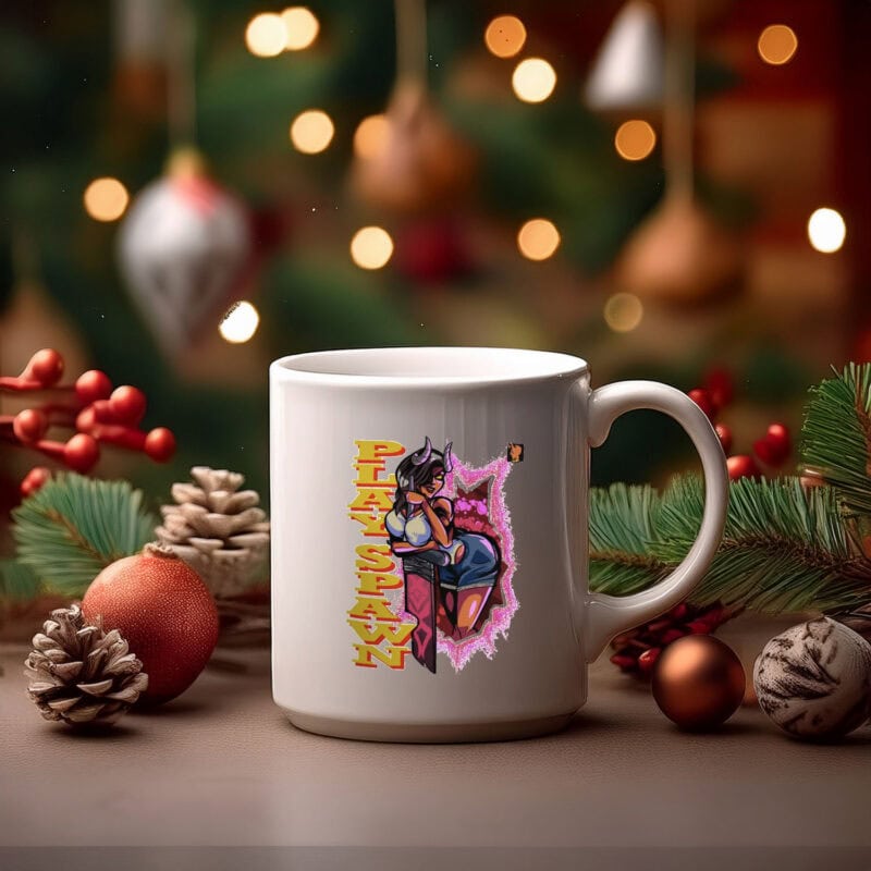 Dispatch Inspired Illustrated Retro Mug – Vintage Character Art Edition