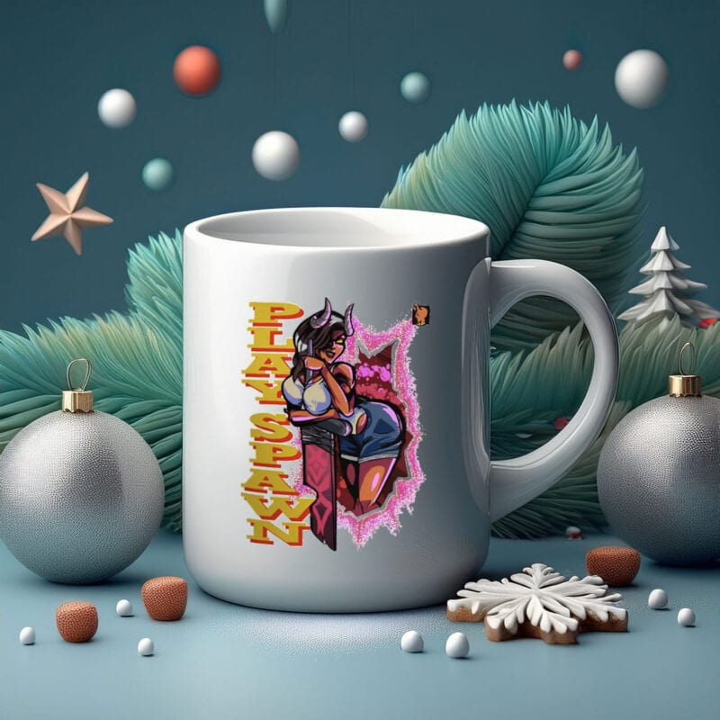 Dispatch Inspired Illustrated Retro Mug – Vintage Character Art Edition