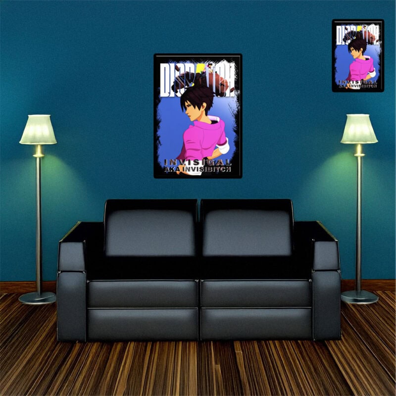 Dispatch Invisigal AKA Invisibitch Poster