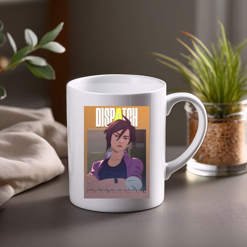 Dispatch Invisigal Character Portrait Mug