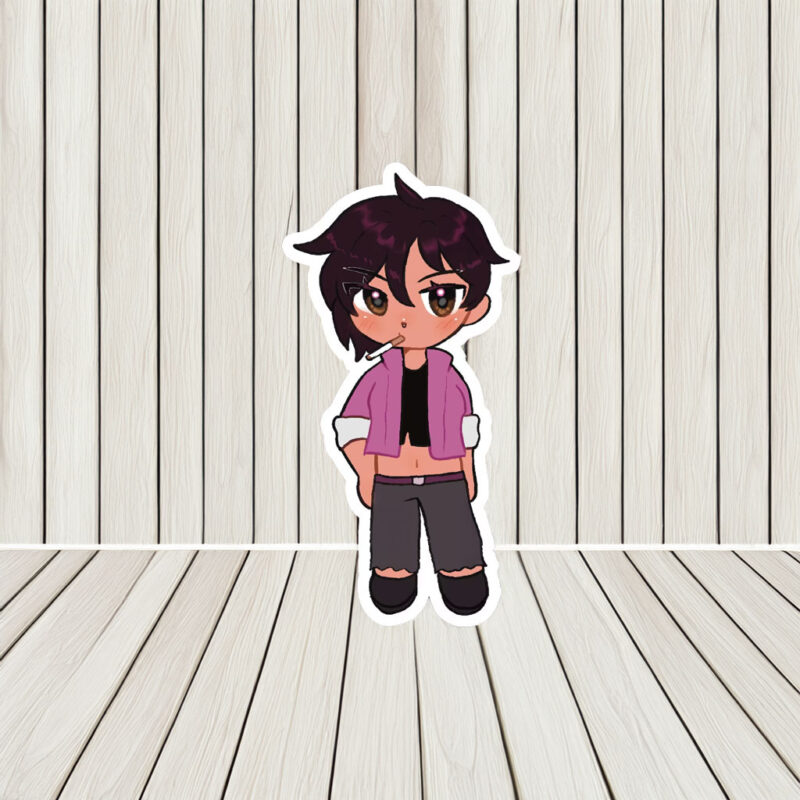 Dispatch Invisigal Holographic Sticker