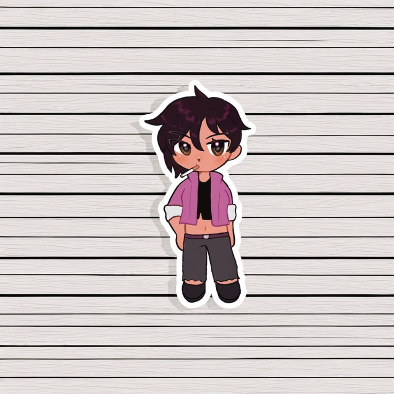 Dispatch Invisigal Holographic Sticker