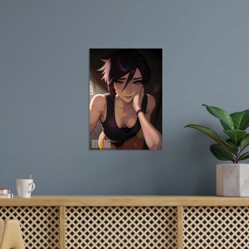 Dispatch Invisigal in Black Tank Top Poster