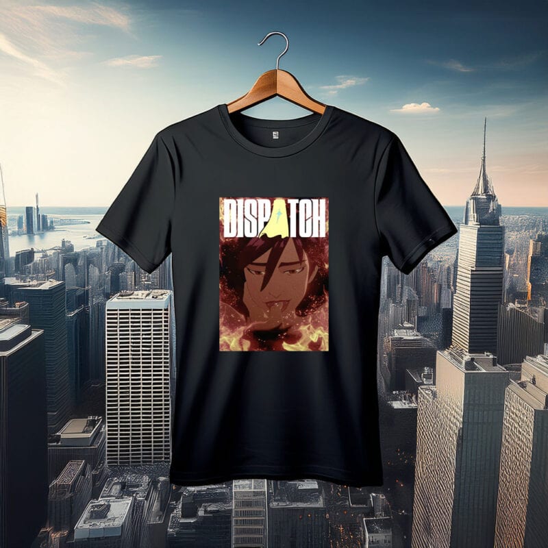 Dispatch Invisigal with Fire Shirt