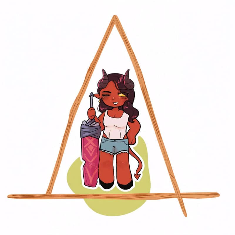 Dispatch Malevola Holographic Sticker