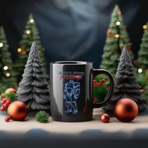 Dispatch Mecha Man Blueprint Mug – Mechanical Diagram Edition