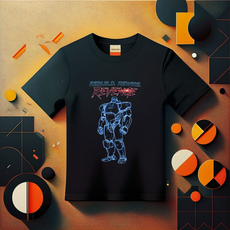 Dispatch Mecha Man Blueprint Tee