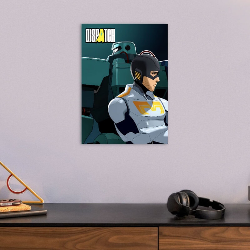 Dispatch Mecha Man and Robert Poster