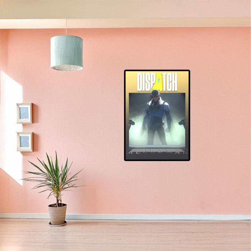 Dispatch Robert As Mecha Man Poster