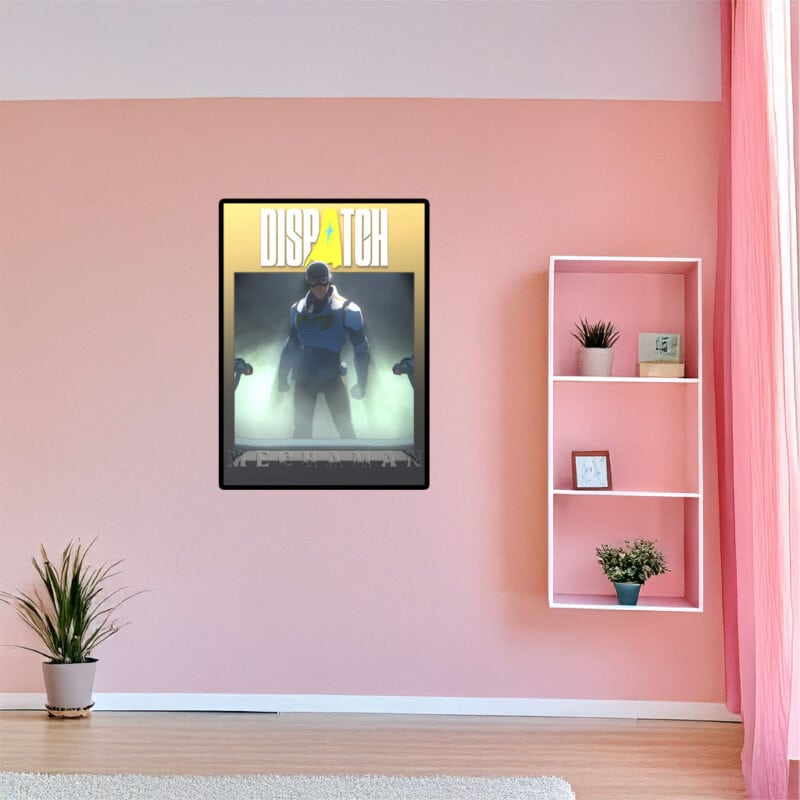 Dispatch Robert As Mecha Man Poster