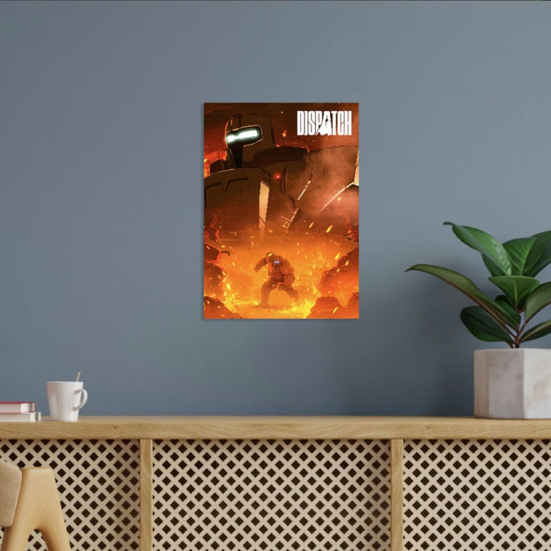 Dispatch Robot Battle Poster
