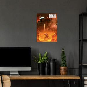 Dispatch Robot Battle Poster