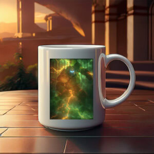 Dispatch Robot in Electric Storm Mug