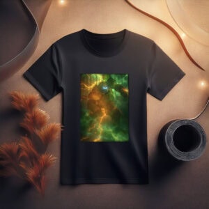 Dispatch Robot in Electric Storm Shirt