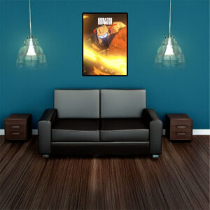 Dispatch Robot in Fiery Action Poster