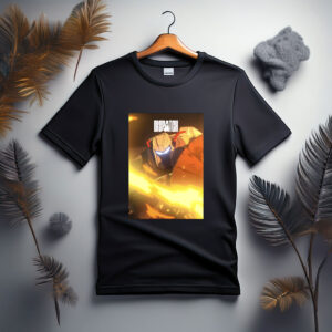 Dispatch Robot in Fiery Action Tee